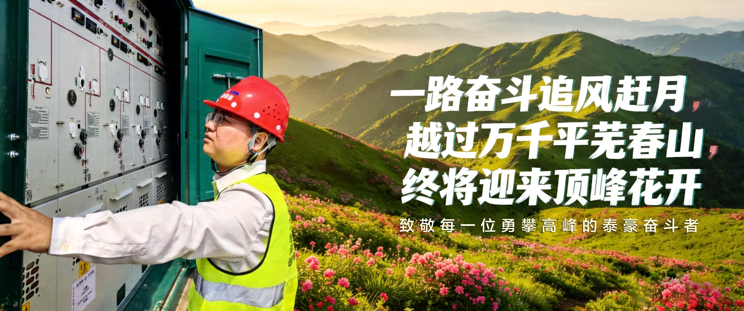 追风赶月，终见春山｜致敬勇毅登峰的泰豪奋斗者